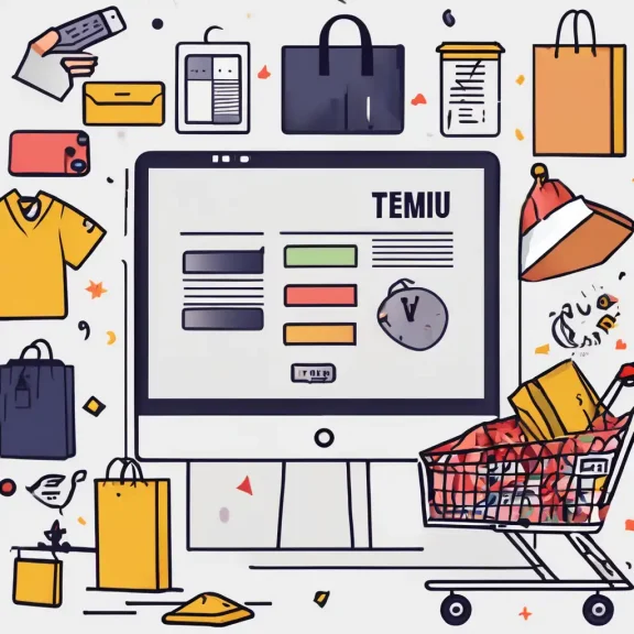 temu online shopping png